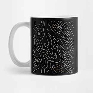 Abstract Monoline Mug